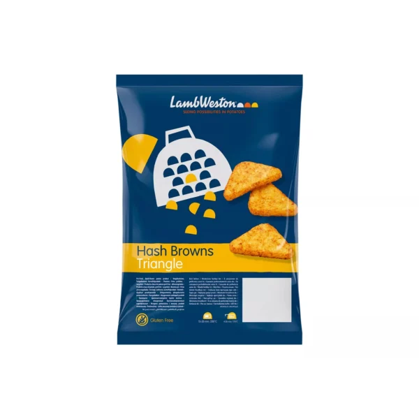 LAMB WESTON HASHBROWN TRIANGLES (4×2.5KG)