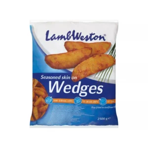 LAMB WESTON SEASONED WEDGE (4X2.5KG)