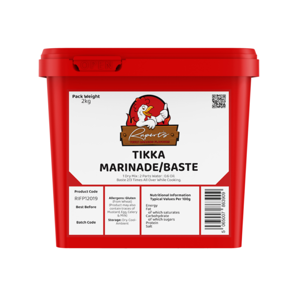 TIKKA MARINADE LABEL 2kg